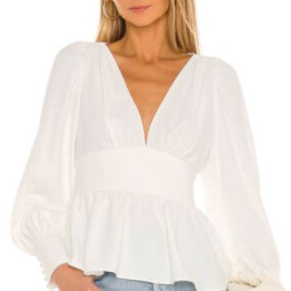 Amanda Uprichard Roswell Top NWOT Large